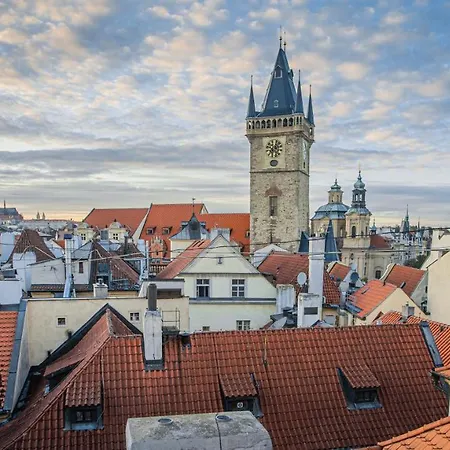 Rooftop On The Old Town Square, Whirlpool, Ac, Fireplace Apartment *